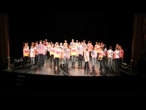 Normandy Peace Play 2014 Cherbourg, Normandy, France, Part 2