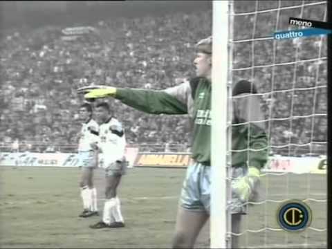 1990-1991 Coppa UEFA - Inter vs Aston Villa 2-0 Berti