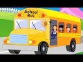 The Wheels On The Bus Go Round And Round Nursery Rhymes Vehicles Song Kids Songs Baby Videos