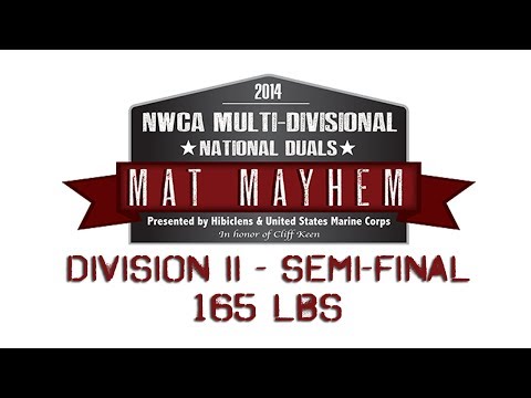 165 Louden Gorden v Ryan Zumwalt - 2014 NWCA Multi-Divisional Duals - D2