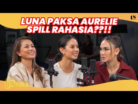 AURELIE MOEREMANS HAS A SECRET‼️ LUNA MAYA ASKS FOR HER SECRET SPILL.. | TS Talks Eps 222