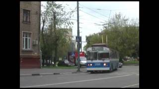 preview picture of video 'Москва, передача 30 троллейбусного маршрута из 4 в 2 парк'