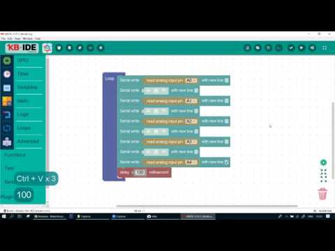 แนะนำเขียนโปรแกรมแบบ block ด้วย KB-IDE ง่ายมาก EP1