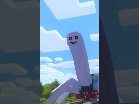 Space Thomas vs. Cursed Thomas in Minecraft