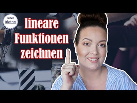 lineare Funktion zeichnen (ohne Wertetabelle) by einfach mathe!