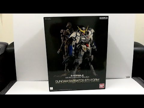 Unboxing: HiRM 1/100 ASW-G-08 Gundam Barbatos 6th form