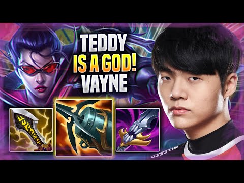TEDDY IS A GOD WITH VAYNE! - KDF Teddy Plays Vayne ADC vs Kai'sa! | Season 2022