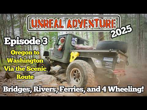Unreal Adventure 2025 - Episode 3 - Breakdowns, Crossing State Lines,  Off-Roading and More!