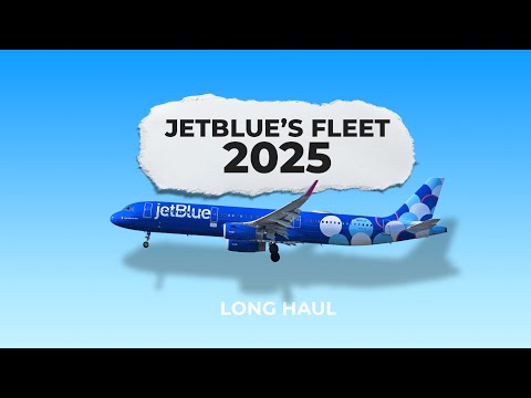 The All-Airbus Fleet Of jetBlue In 2025