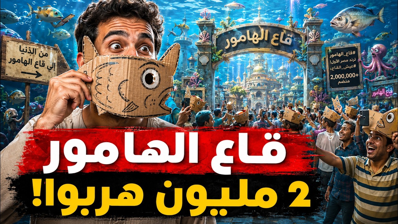 الحقيقة وراء جروب قاع الهامور ؟ .. ترند قاع الهامور الغامض يغزو مصر