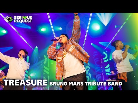 TREASURE Bruno Mars tribute band live met ‘Uptown Funk’ | 3FM Serious Request 2025