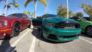 preview picture of video 'Cars and Coffee Boynton Beach + Pull Outs - January 18, 2015'