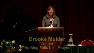 Nothing Fails Like Prayer Award - 2015 National Convention