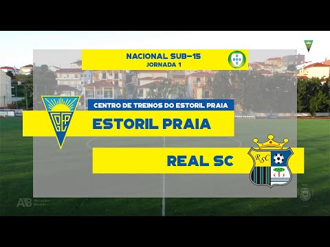 Estoril Praia vs Real SC | 1ª Jornada Fase Manutenção Nacional Sub-15 2021-22