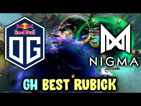 OG vs NIGMA — GH EPIC Rubick ULTIMATES STEALS only