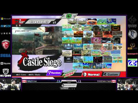 SM4SH @ Toryuken 4: EMG|Toronto Joe vs EGE|Chrim Foish