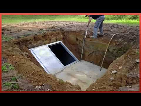 , title : 'Man Builds Secret Underground BUNKER in his Backyard'