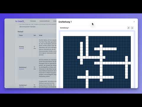 Unterrichtsmaterial für deine nächste Schulstunde mit to teach