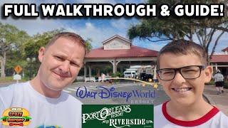 Disney Port Orleans Riverside Moderate Resort FULL Walkthrough & Guide 2025!