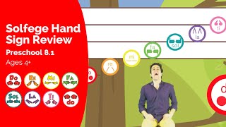 Solfege Hand Sign Review - Solfege Singing Preschool Learning Videos Music Lesson From Prodigies