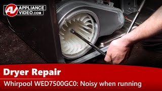 Whirlpool Dryer Repair — Noisy When Running — Blower Wheel