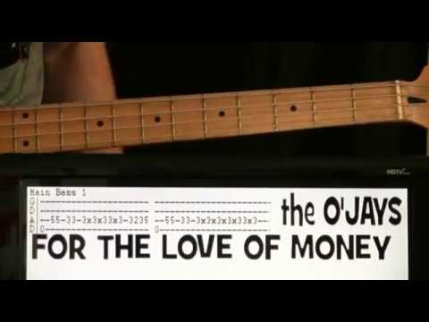 The O'Jays For The Love Of Money Bass & Guitar Chords Lesson & Tab Tutorial