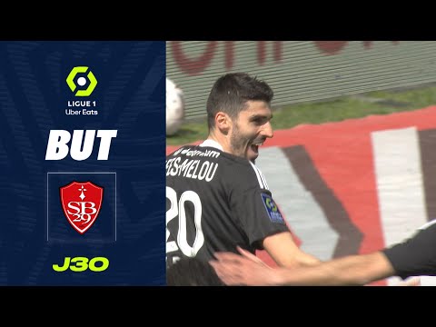 But Pierre LEES-MELOU (6' - SB29) STADE DE REIMS - STADE BRESTOIS 29 (1-1) 22/23