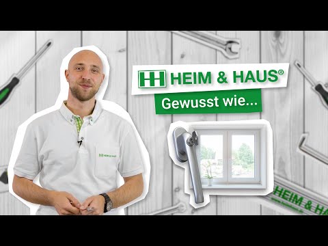 Fenstergriff wieder festziehen | HEIM & HAUS