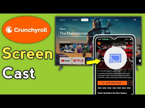 Cast From Crunchyroll App
