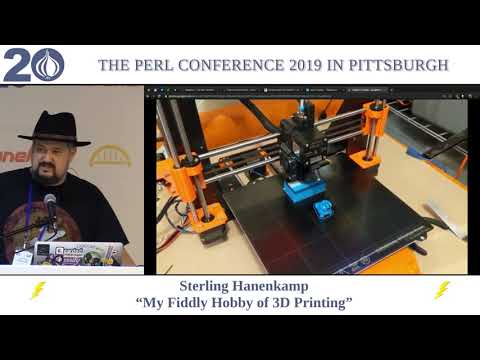[Lightning Talk] Sterling Hanenkamp - "My Fiddly Hobby of 3D Printing"