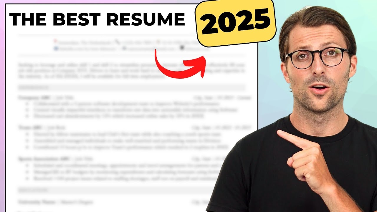 The Best Resume in 2024
