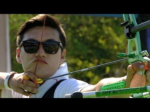 Florian Kahllund v Ku Bonchan – recurve men's gold | Antalya 2014 Archery World Cup S3