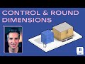 Control Round And Limit Revit Family Dimensions