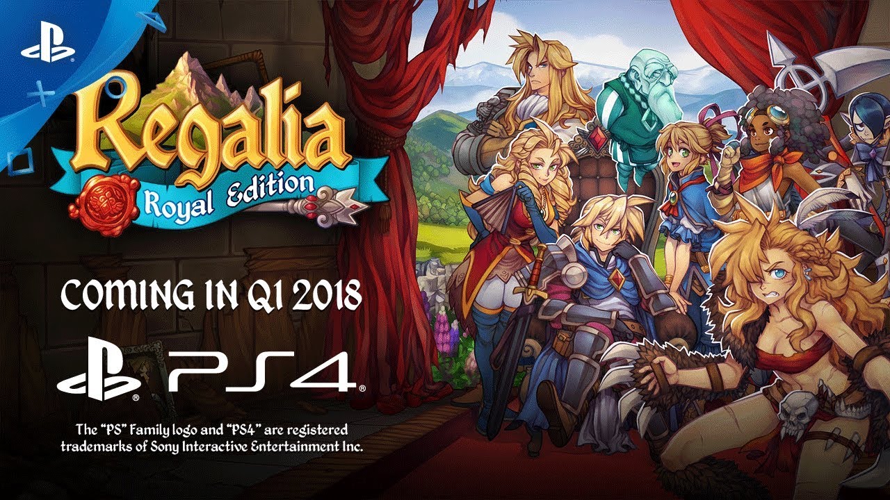 Regalia: Royal Edition — A European Tactical JRPG Coming to PS4