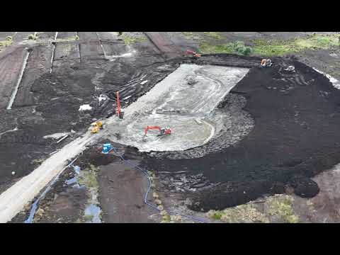 Derrinlough Wind Farm -  Concrete Pour