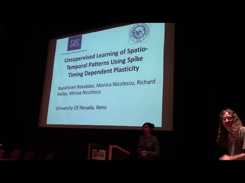 AGI-14 Banafsheh Rekabdar - Unsupervised Learning of Spatio-temporal Patterns in SNNs