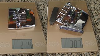 Video thumbnail for Rickenbacker 4003 Bridge vs. Hipshot Bridge by wado1942