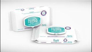 Product video: Hygea Moist Toilet Tissue, 5.3 x 6.8 Inch - A2067S42