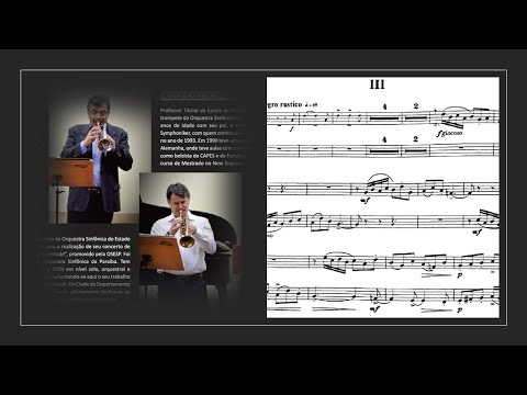 🎺🎺🎺🎺 Concertino Classico III -Joseph Horovitz - [Heinz Karl Schwebel & Ayrton Banck)] (Trumpet Duet)