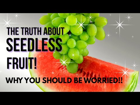 The Truth About Seedless Fruit—Why You Should Be Worried!! #seedlessfruit #watermelon #grapes