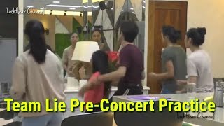 Team Lie Pre-Concert Practice!!! Lie Seth Kaori Missy Reign