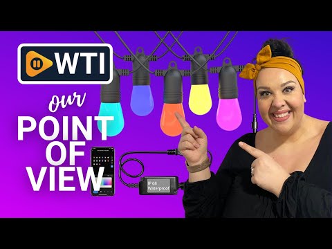 SUNTHIN Smart Outdoor String Lights - WTI product video review