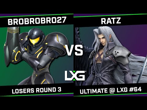 brobrobro27 (Bowser/Samus) vs Ratz (Mii Gunner/Sephiroth) - Smash Ultimate @ LXG 64