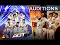 Unreal Receives A GOLDEN BUZZER From Howie Mandel For Their Scary Good Audition AGT 2025