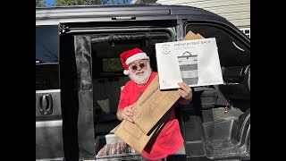 Living In A Bubble Christmas 2025 - Vanlife Gifts - Window Covers - Mesh Window Screens - Santa