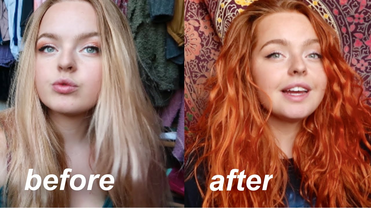 Watch video Blonde to Copper Hair // Testing Keracolor Clenditioner (Copper) Now Blonde to Copper Hair // Testing Keracolor Clenditioner (Copper)