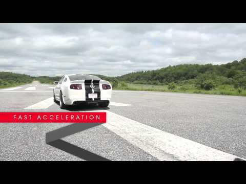 2011-13 Mustang GT 500 with MBRP's "Street Series" Exhaust | Road