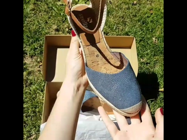 Vídeo relacionado con MADE IN SPAIN E Alpargatas Esparto Hombre Zapatillas Rojo 43