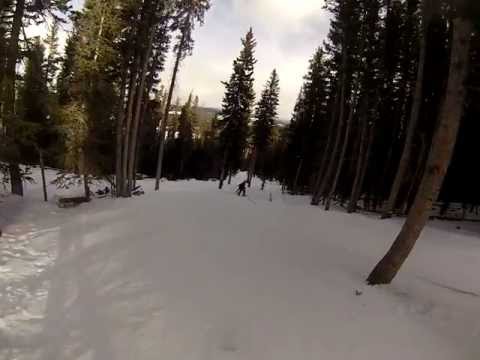 Snowboarding at Meadowlark 12/23/12