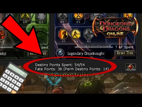 Destiny/Fate Points Explained and How They Are Calculated